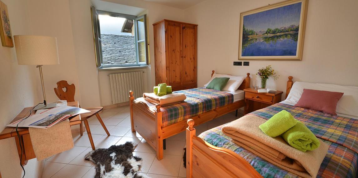Albergo Casa Alpina San Luigi Campodolcino Bagian luar foto