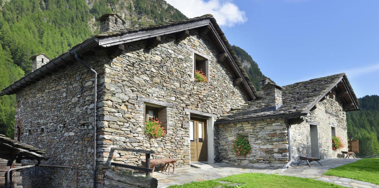 Albergo Casa Alpina San Luigi Campodolcino Bagian luar foto